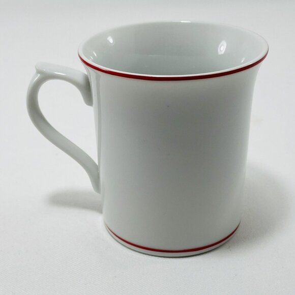 Colonial Candle Hart Christmas Mug Red Cardinal Bird Birdwatcher Japan Vintage - Picture 5 of 10